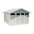 物置小屋の収納スペース - 屋外使用に適した金属製 - 300 x 250 x 220